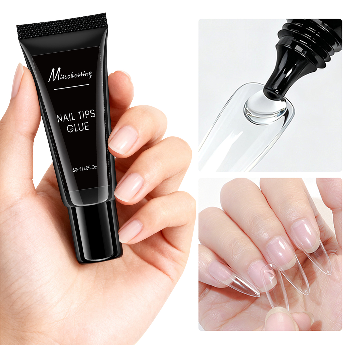 Nail Art Extension - 15/30ml Solid Nail Glue for Press