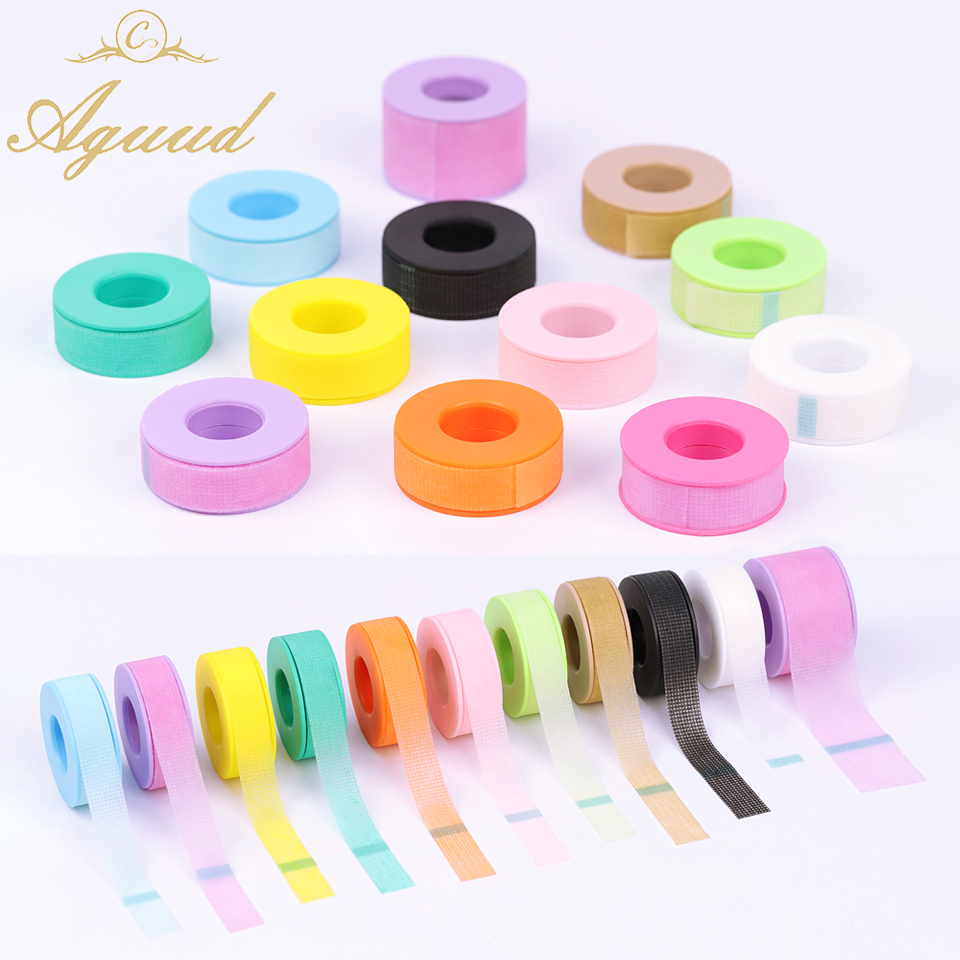 Nail Art Extension - 1/5 Pcs Non-Woven Silicone Gel Tape