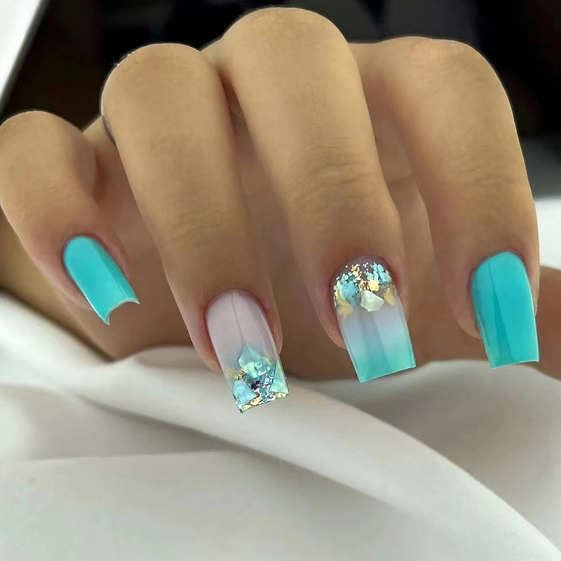 24Pcs Love Rainbow Press on Na - Nail Art Love avis et prix