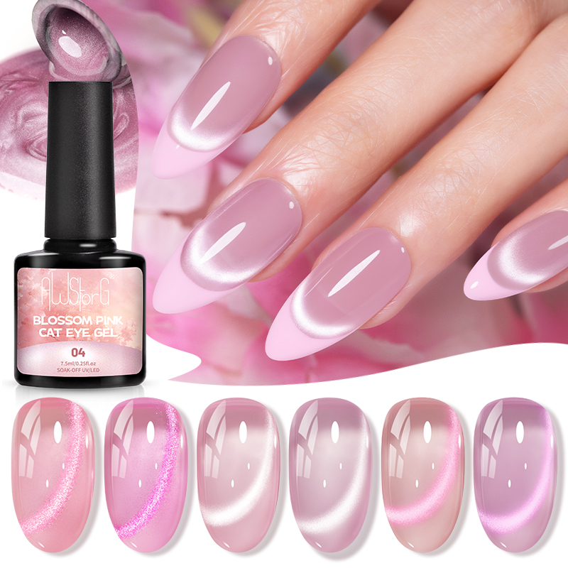 AWStorG 7.5ML Flash Pure Lust  - Nail Art Pink Cat Eye avis et prix