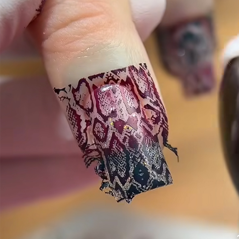 Animal Image Snake Leopard Nai - Nail Art Zebra Design avis et prix