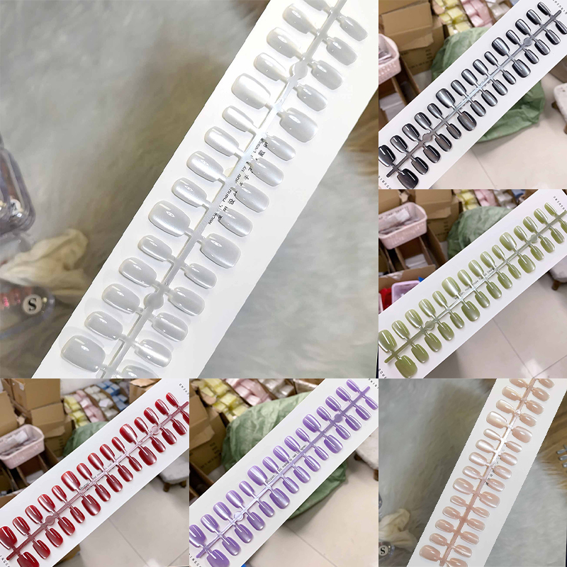 30Pcs Different Size Short Pre - Nail Art Full Cat Eye avis et prix