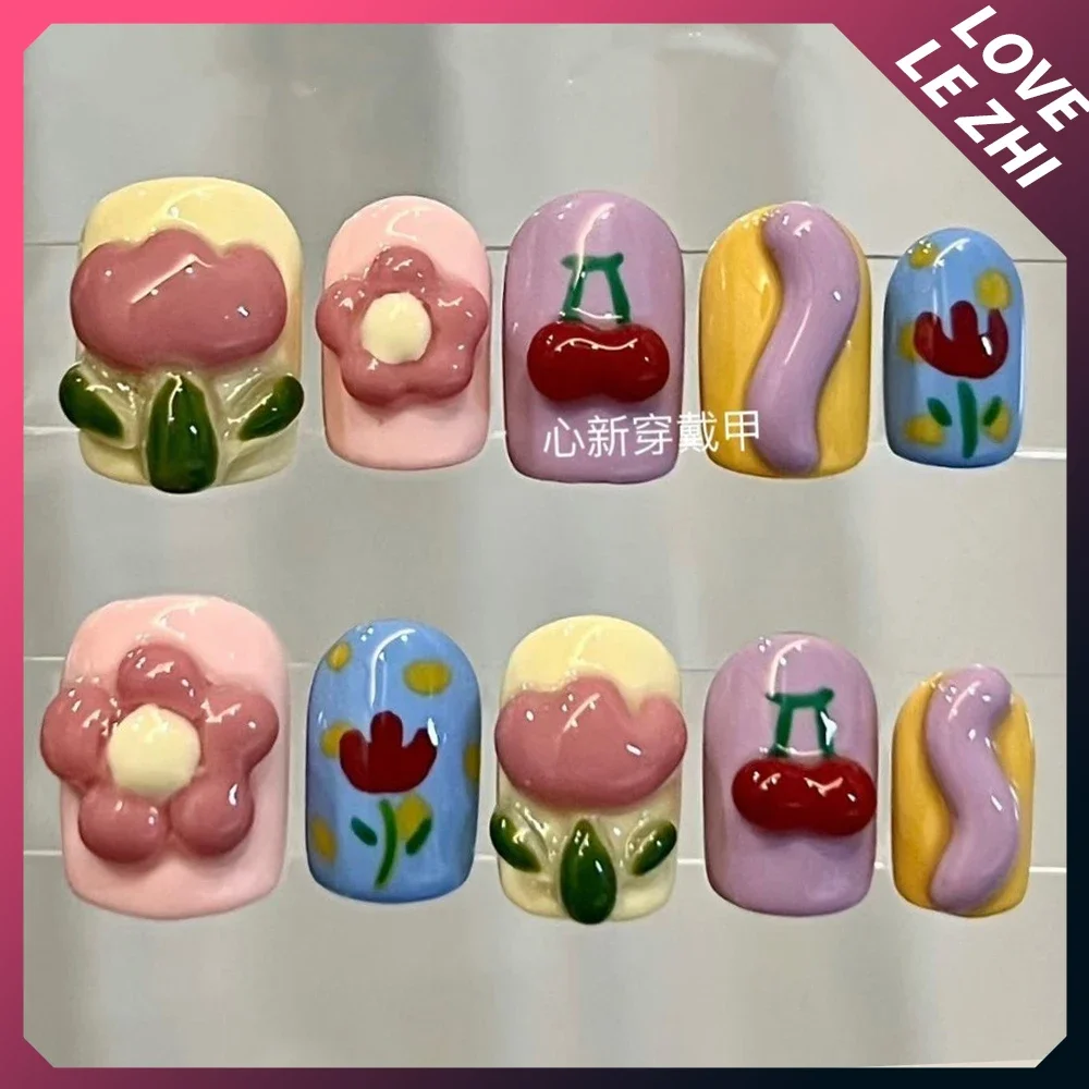 10Pcs Diy Creativity Funny Mas - Nail Art Love avis et prix