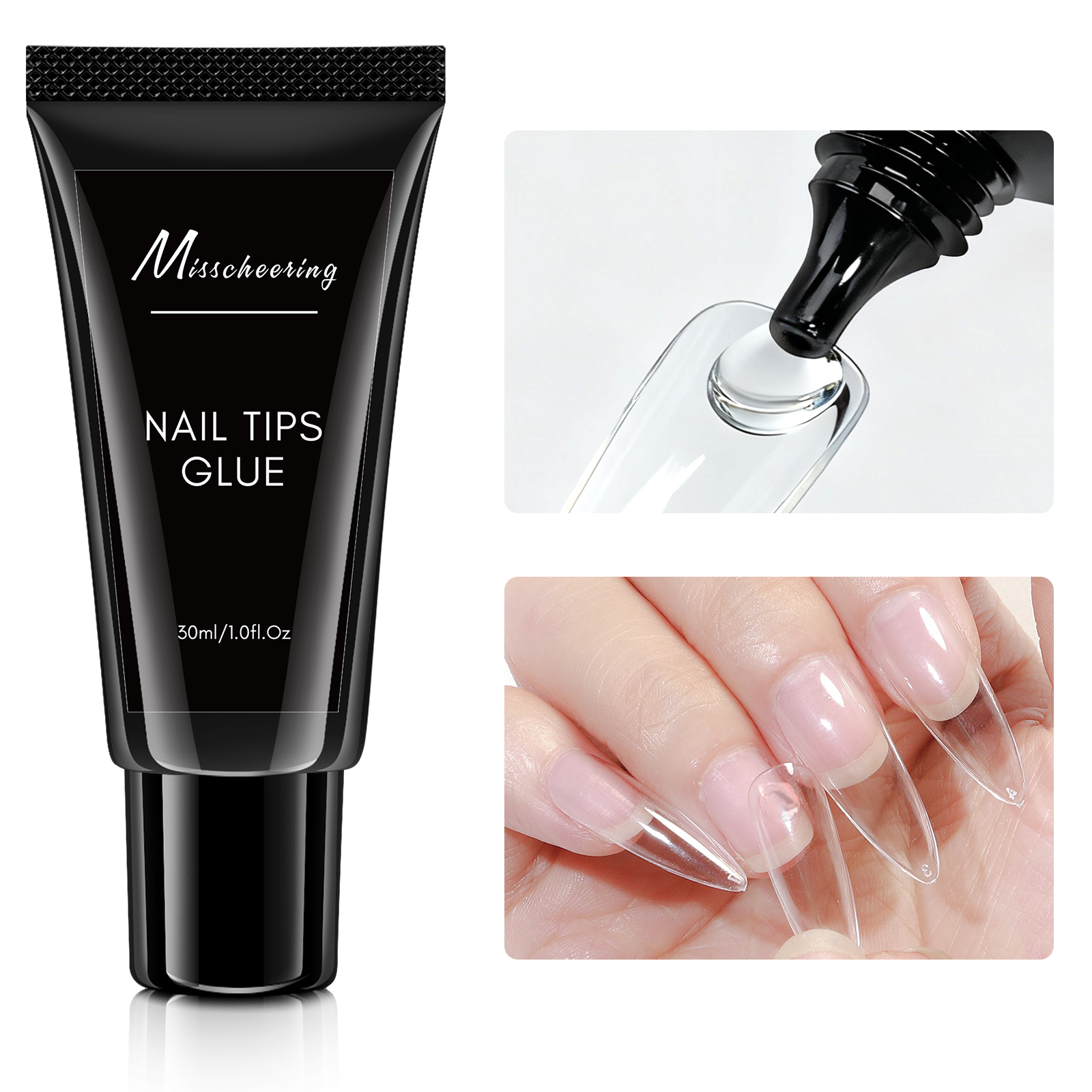 15/30ml Solid Nail Glue for Pr - Nail Art Extension avis et prix