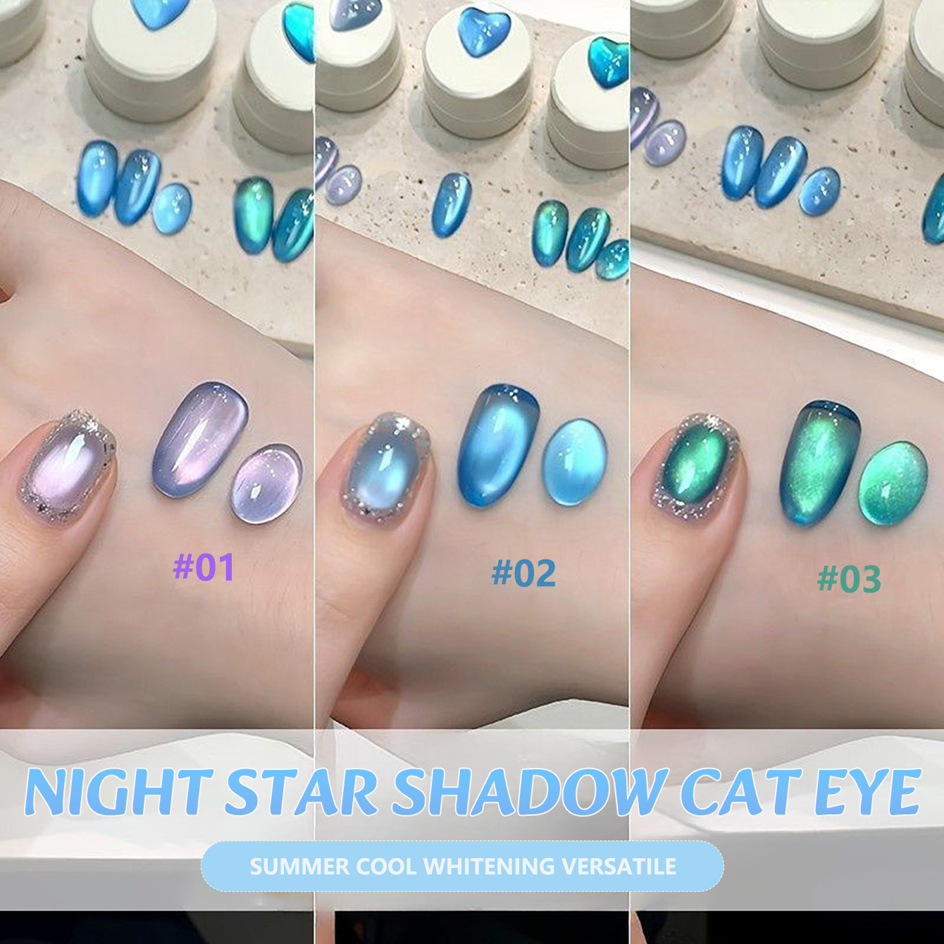 MIANEL Midnight Starry Sea Cat - Nail Art Trend 2026 avis et prix