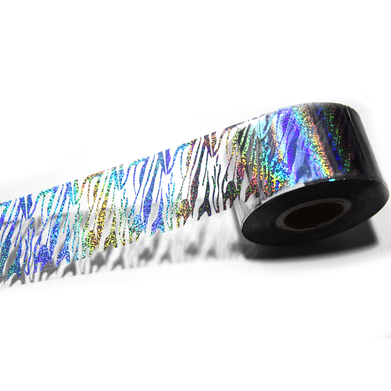 100meters Holographic Zebra Fo - Nail Art Zebra Design avis et prix
