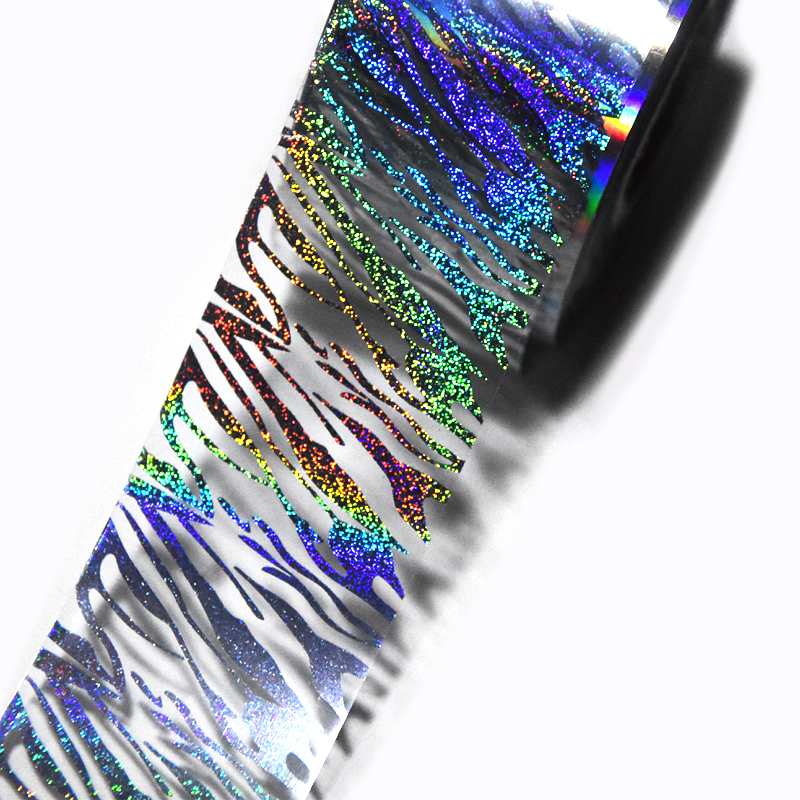 100meters Holographic Zebra Fo - Nail Art Zebra Design avis et prix
