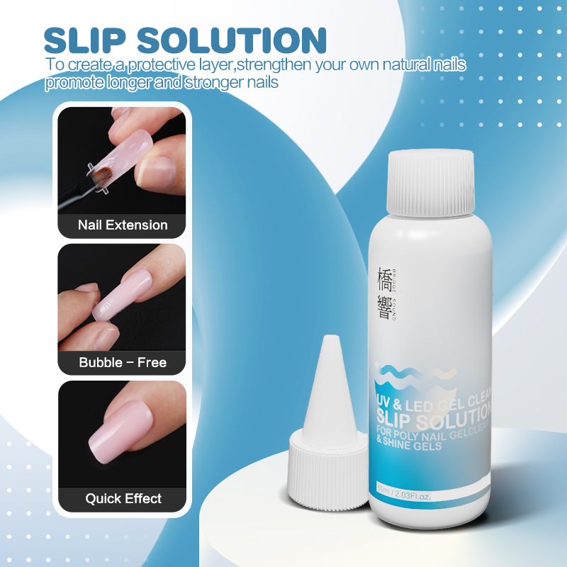 1pcs 2- in- 1 Poly Gel Nail Sl - Nail Art Extension avis et prix