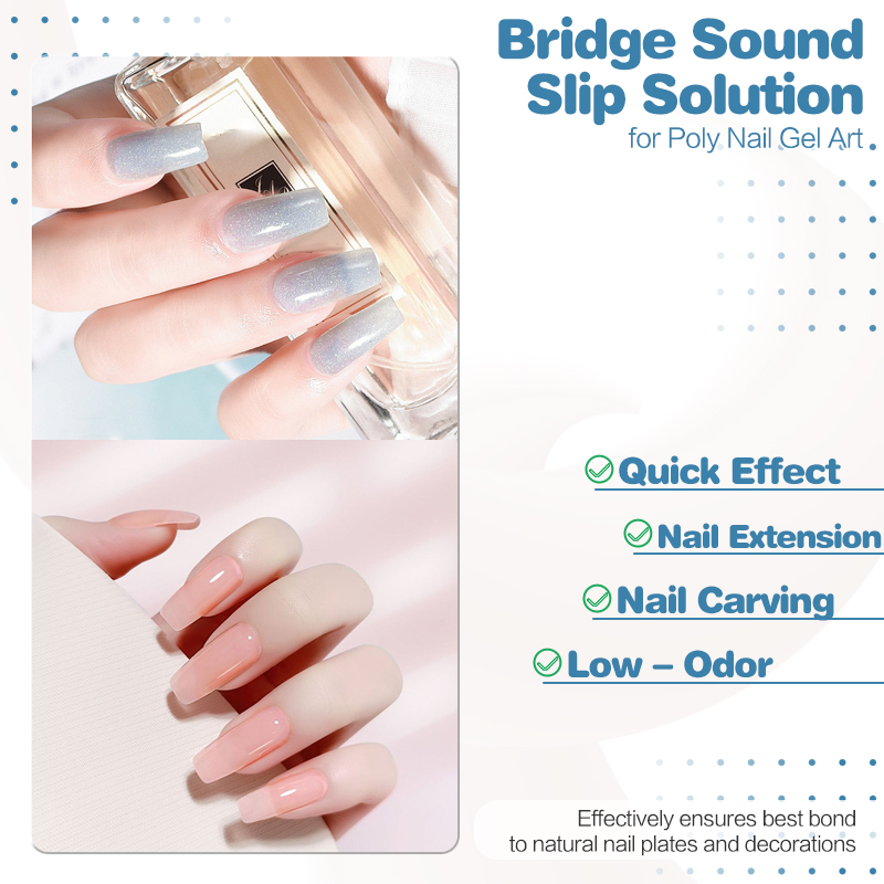 1pcs 2- in- 1 Poly Gel Nail Sl - Nail Art Extension avis et prix