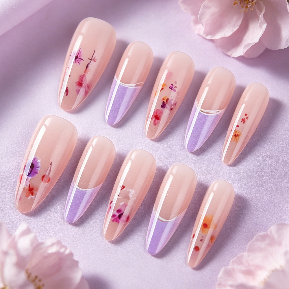 24Pcs fake nail art, daily spr - Nail Art Full Cat Eye avis et prix