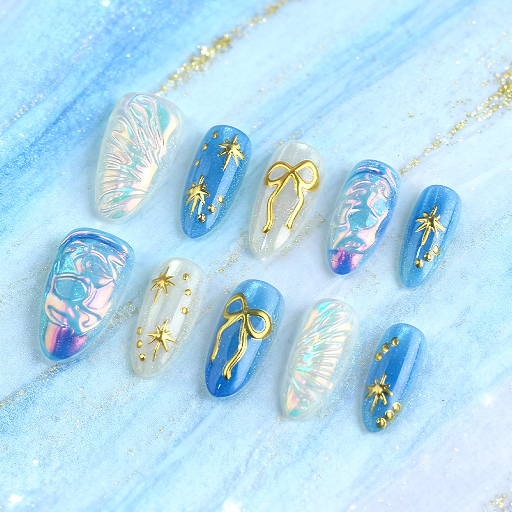 24Pcs fake nail art, daily nai - Nail Art Full Cat Eye avis et prix