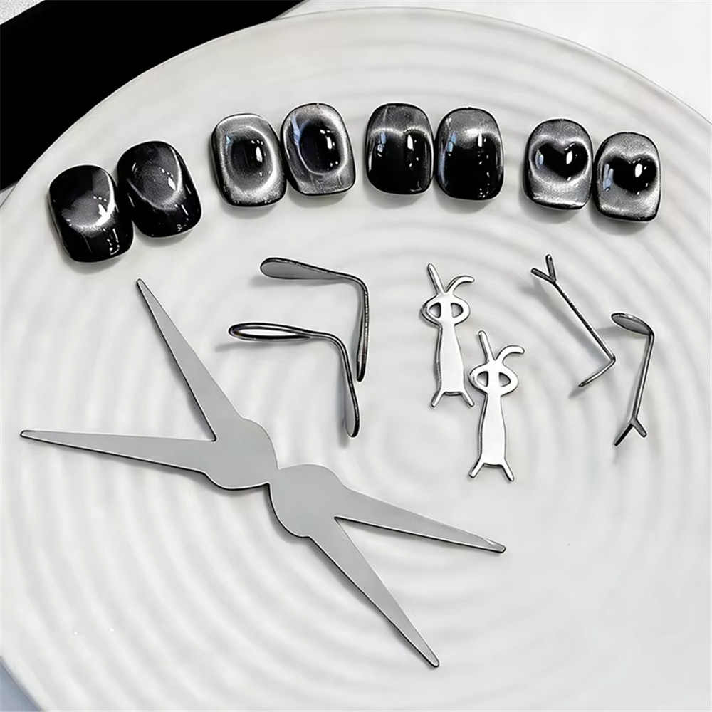 Double Headed French Cat Eye N - Nail Art Love avis et prix