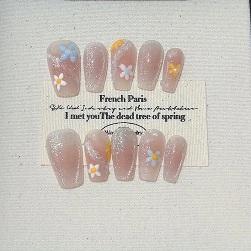 10pcs Cute Handmade Cat Eye Po - Nail Art Pink Cat Eye avis et prix