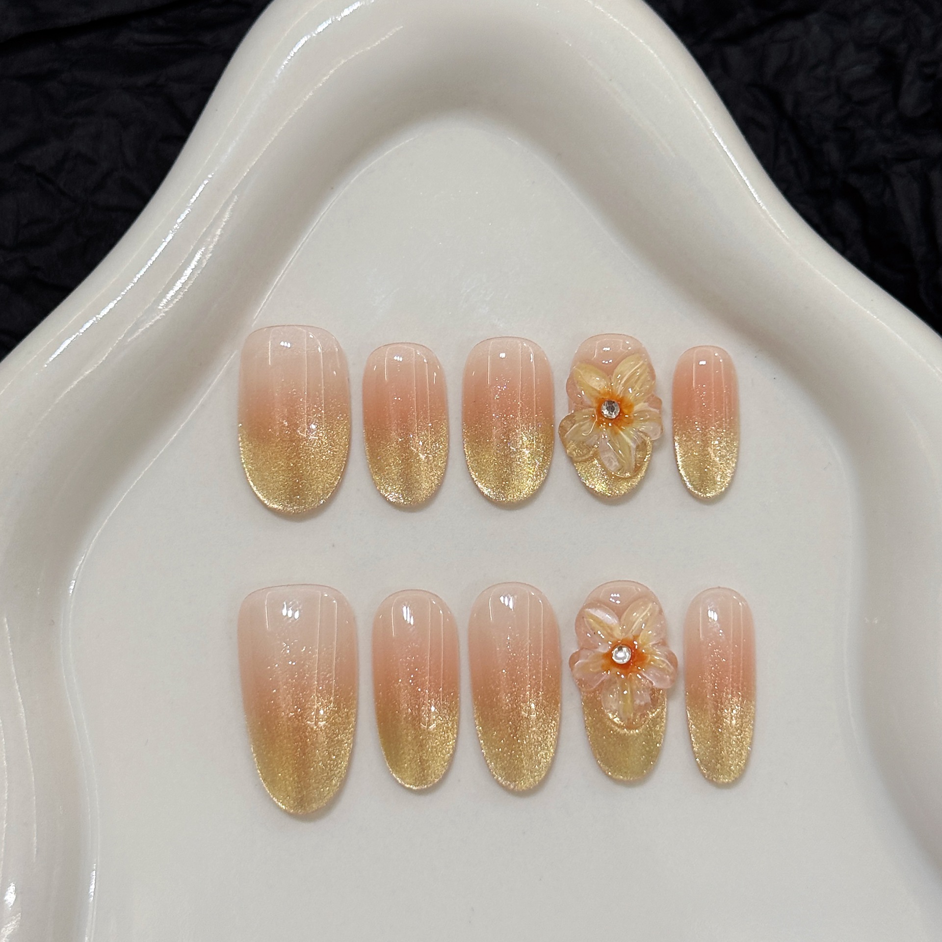 10pcs Handmade Press on Nails  - Nail Art Design avis et prix