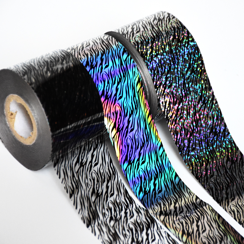 100meters/roll Holographic Nai - Nail Art Zebra Design avis et prix