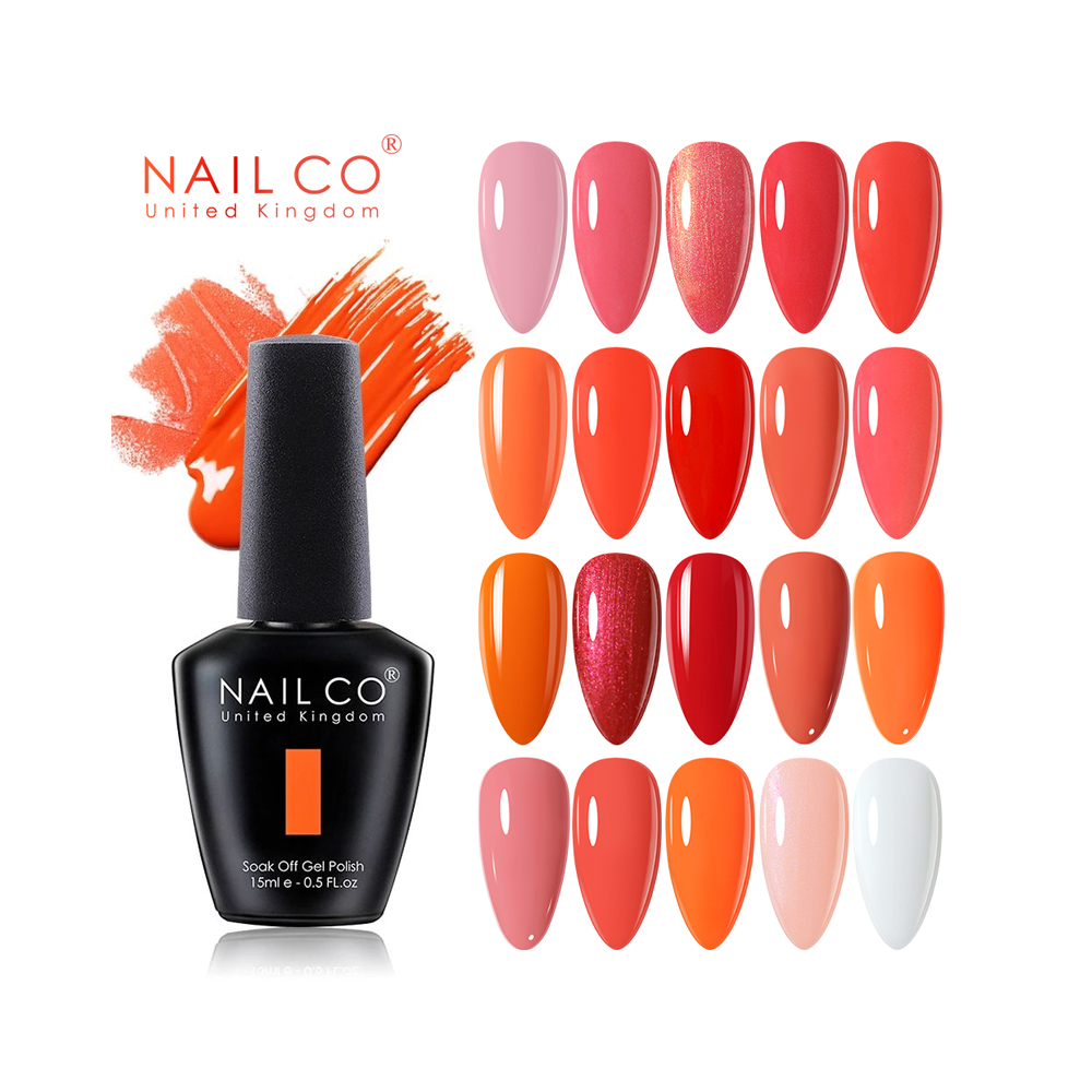 NAILCO 15ml Orange Red Pink Co - Nail Art Orange avis et prix
