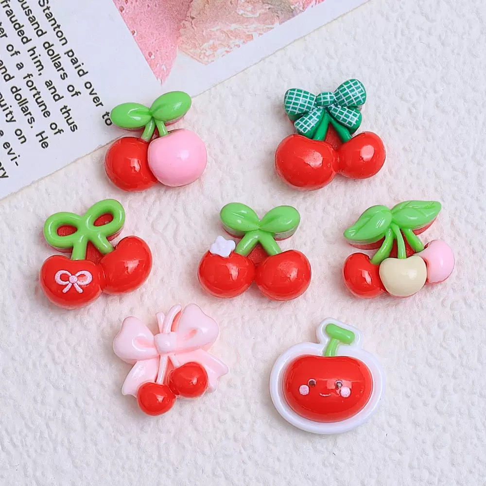 20Pcs Cute Mini cartoon with v - Nail Art Red avis et prix