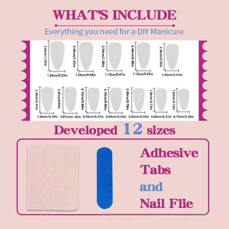 24PCS Cream-colored polka-dot  - Nail Art Design avis et prix
