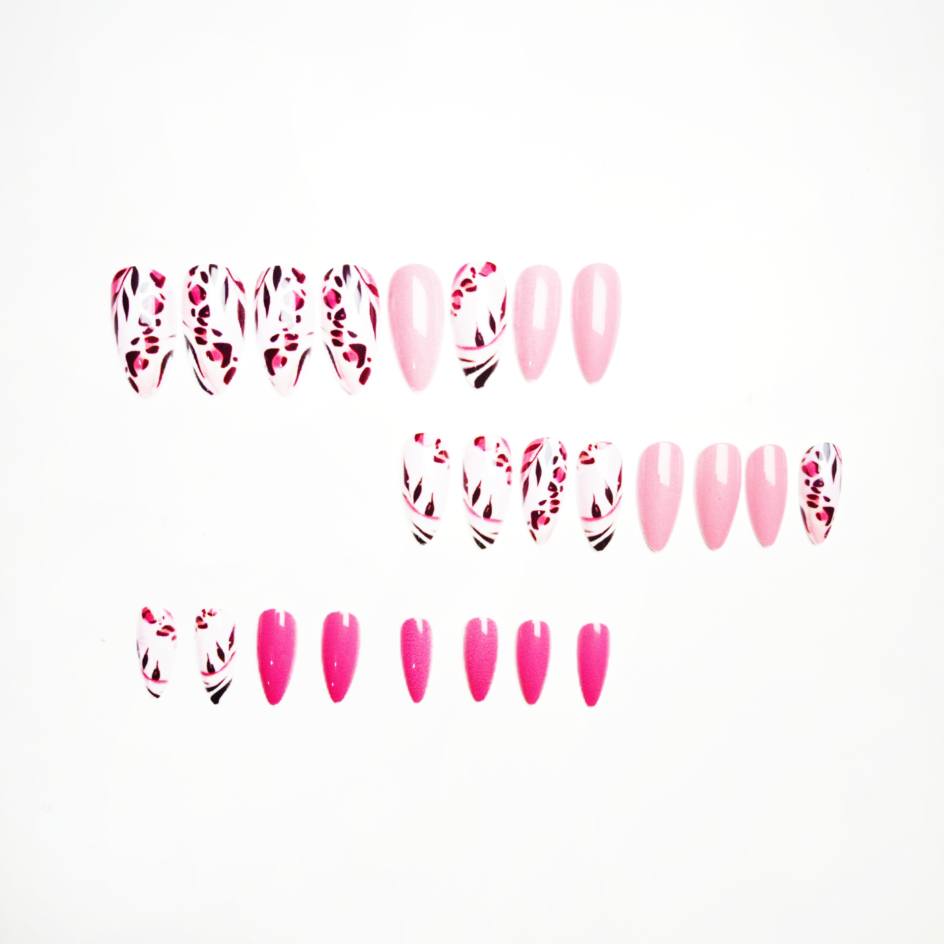 24-Piece Nail Art Set with Ros - Nail Art Zebra Design avis et prix