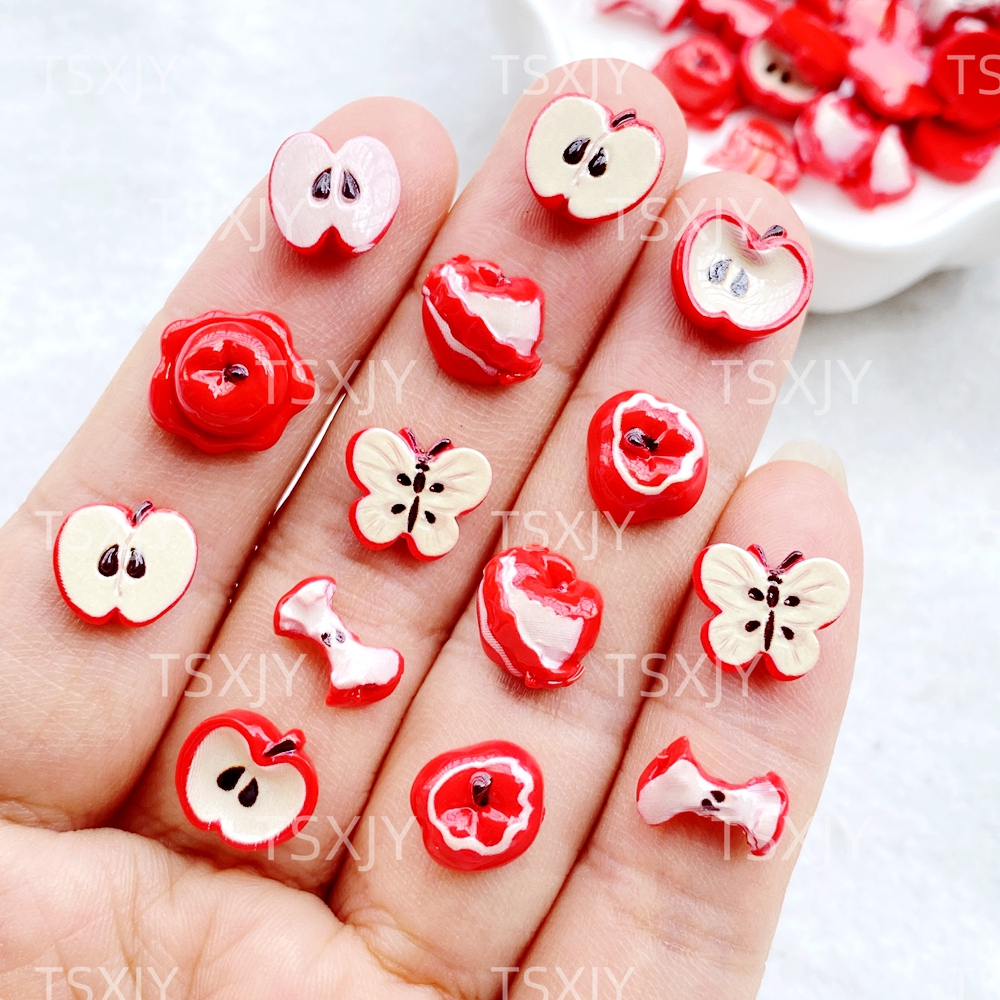 50Pcs New Mixed Nail Art Cute  - Nail Art Red avis et prix