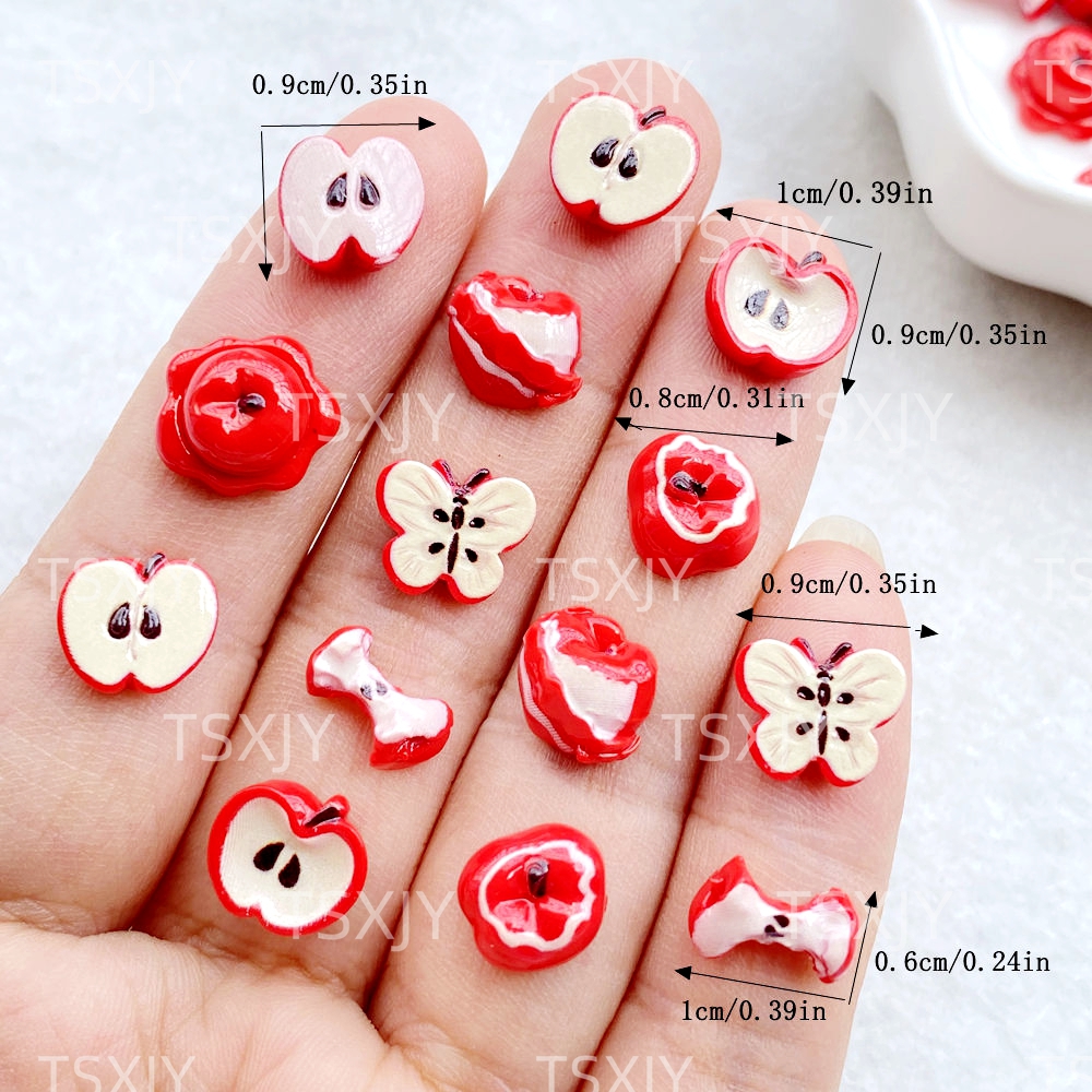 50Pcs New Mixed Nail Art Cute  - Nail Art Red avis et prix