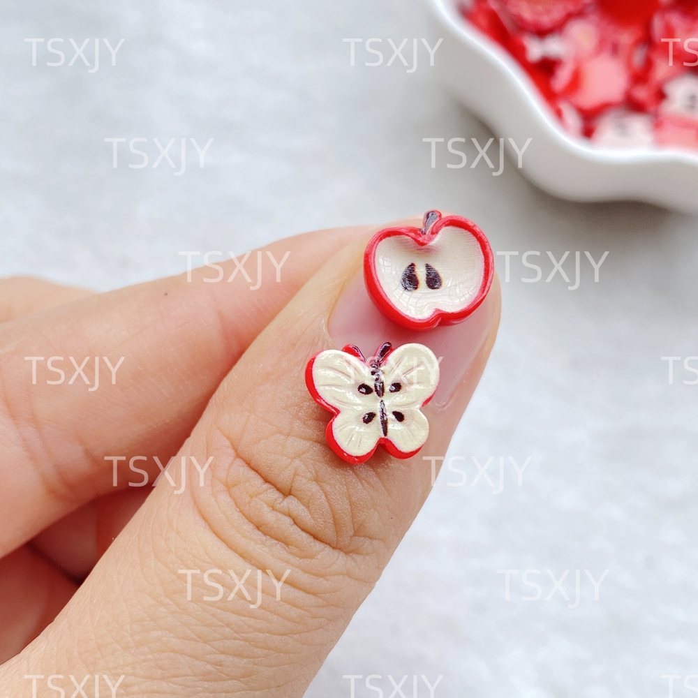 50Pcs New Mixed Nail Art Cute  - Nail Art Red avis et prix