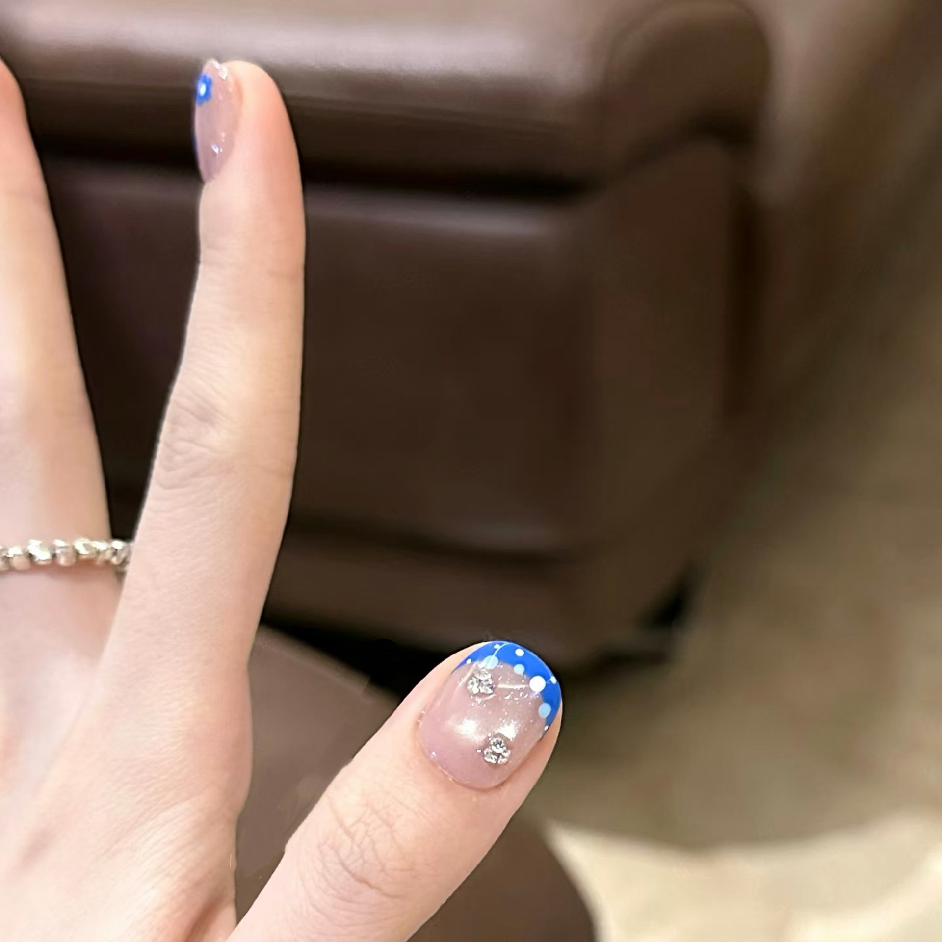 10pcs Handmade Short French Pr - Nail Art Full Cat Eye avis et prix