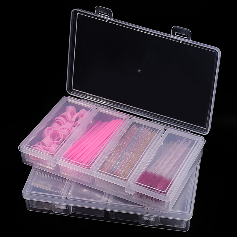 4 Grid Independent Storage Box - Nail Art Extension avis et prix