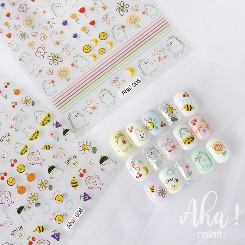 1Pcs Kawaii Dinosaur Nail Art  - Nail Art One Stroke avis et prix