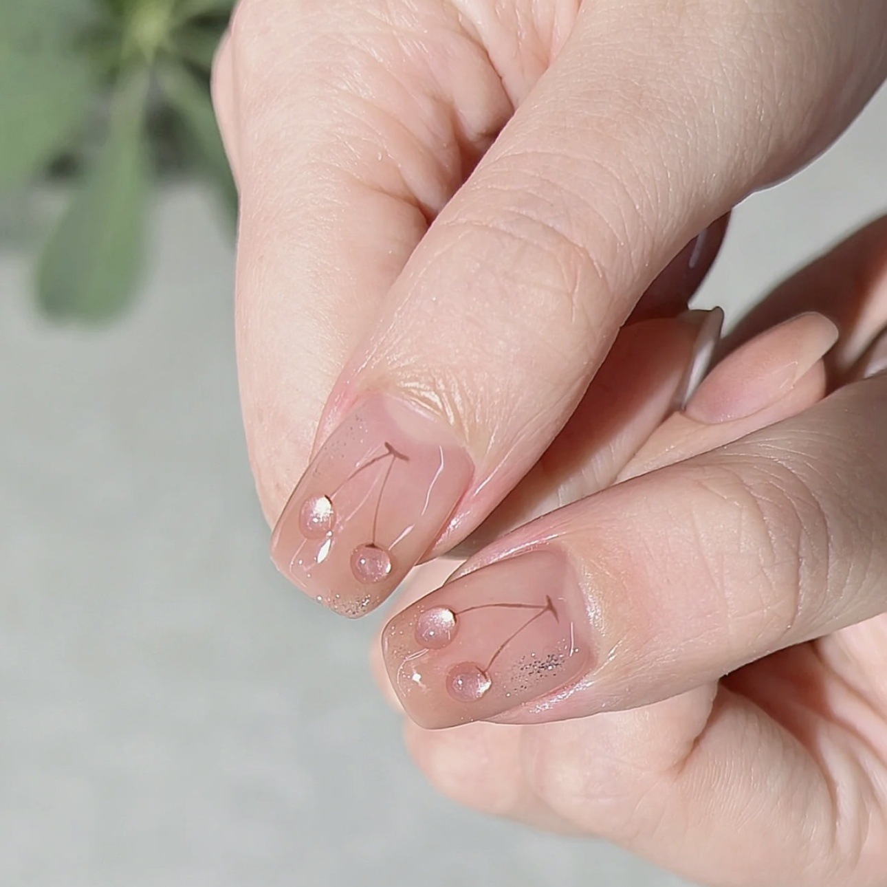 10pcs Pink Cat-Eye Handmade Na - Nail Art Full Cat Eye avis et prix
