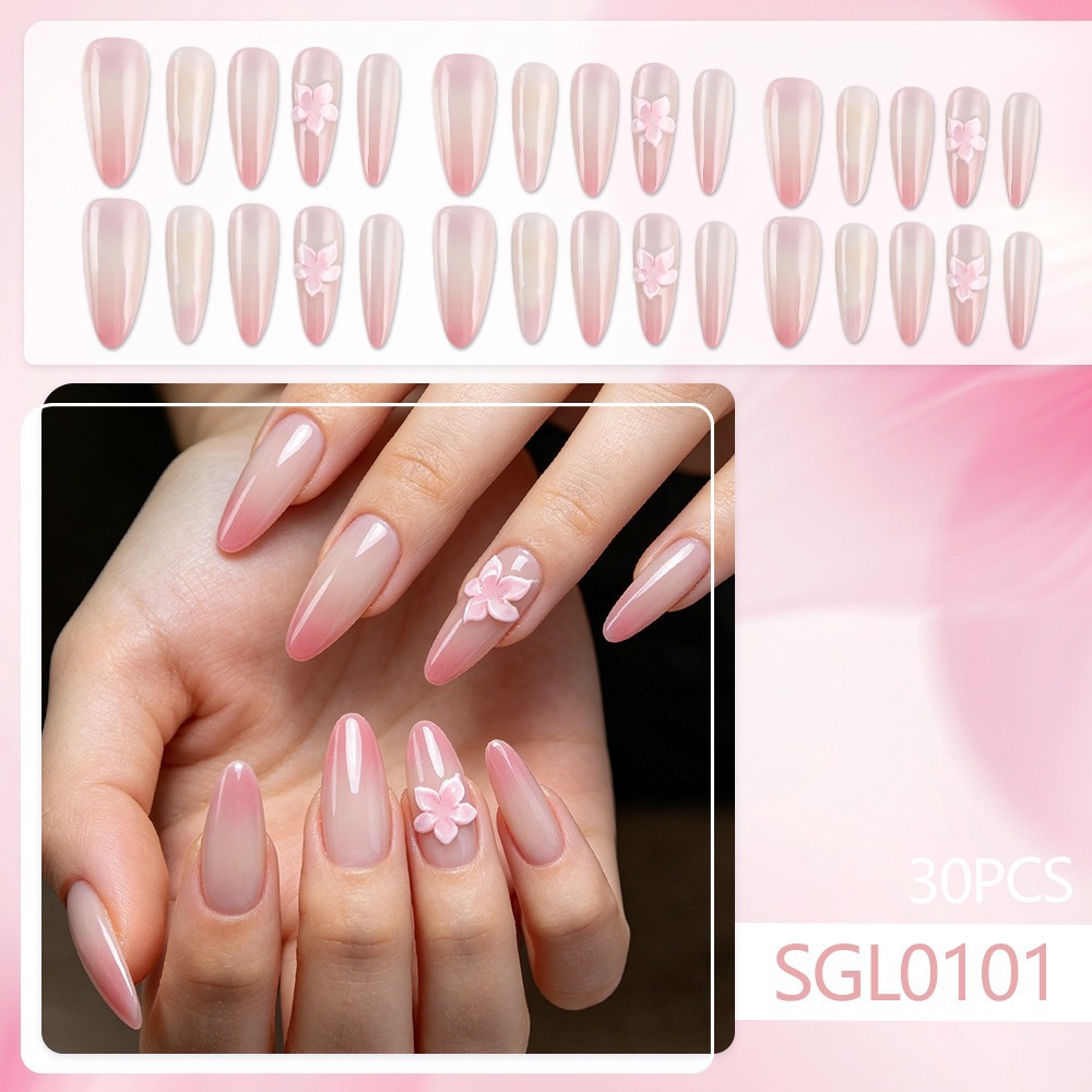 24Pcs fake nail art, daily spr - Nail Art Full Cat Eye avis et prix