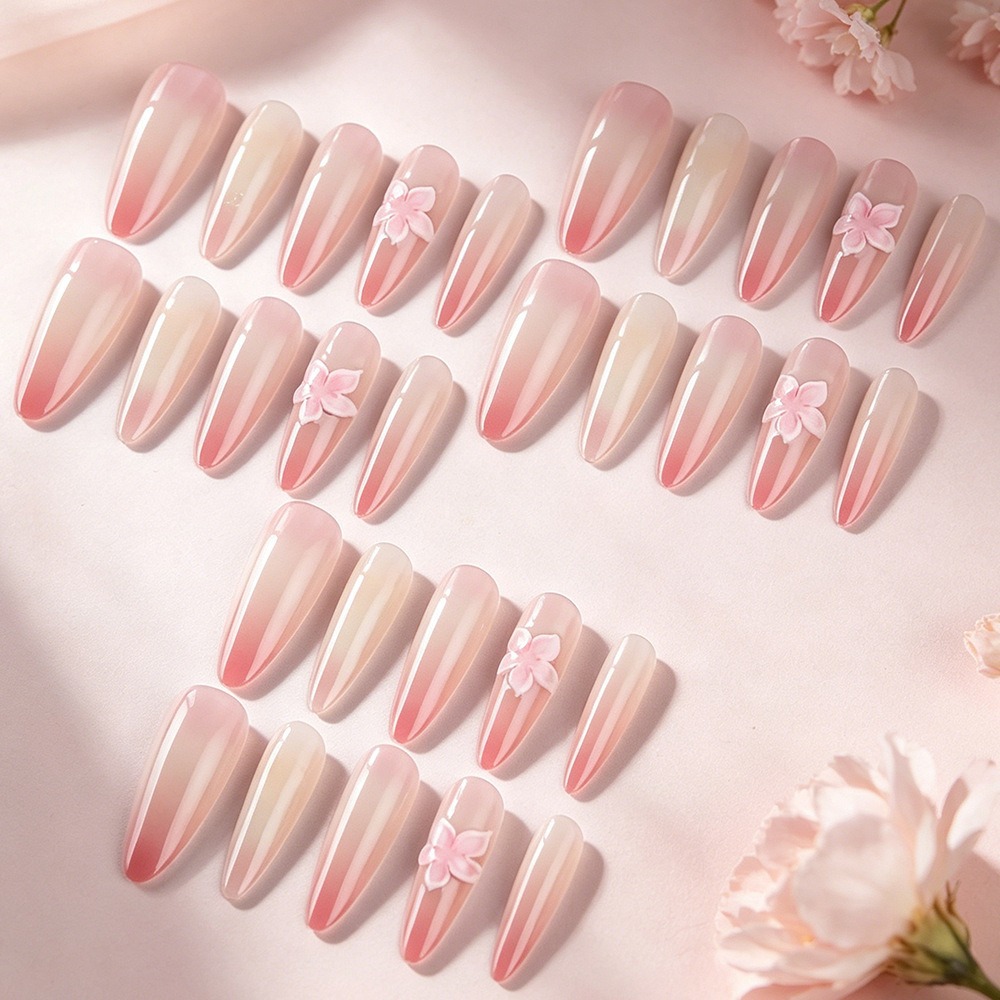 24Pcs fake nail art, daily spr - Nail Art Full Cat Eye avis et prix