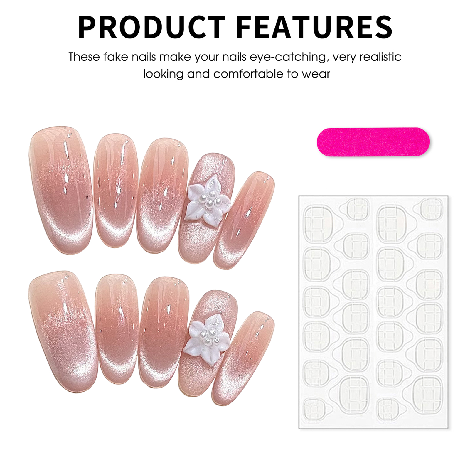 Handmade Ice Through Cat Eyes  - Nail Art Design avis et prix