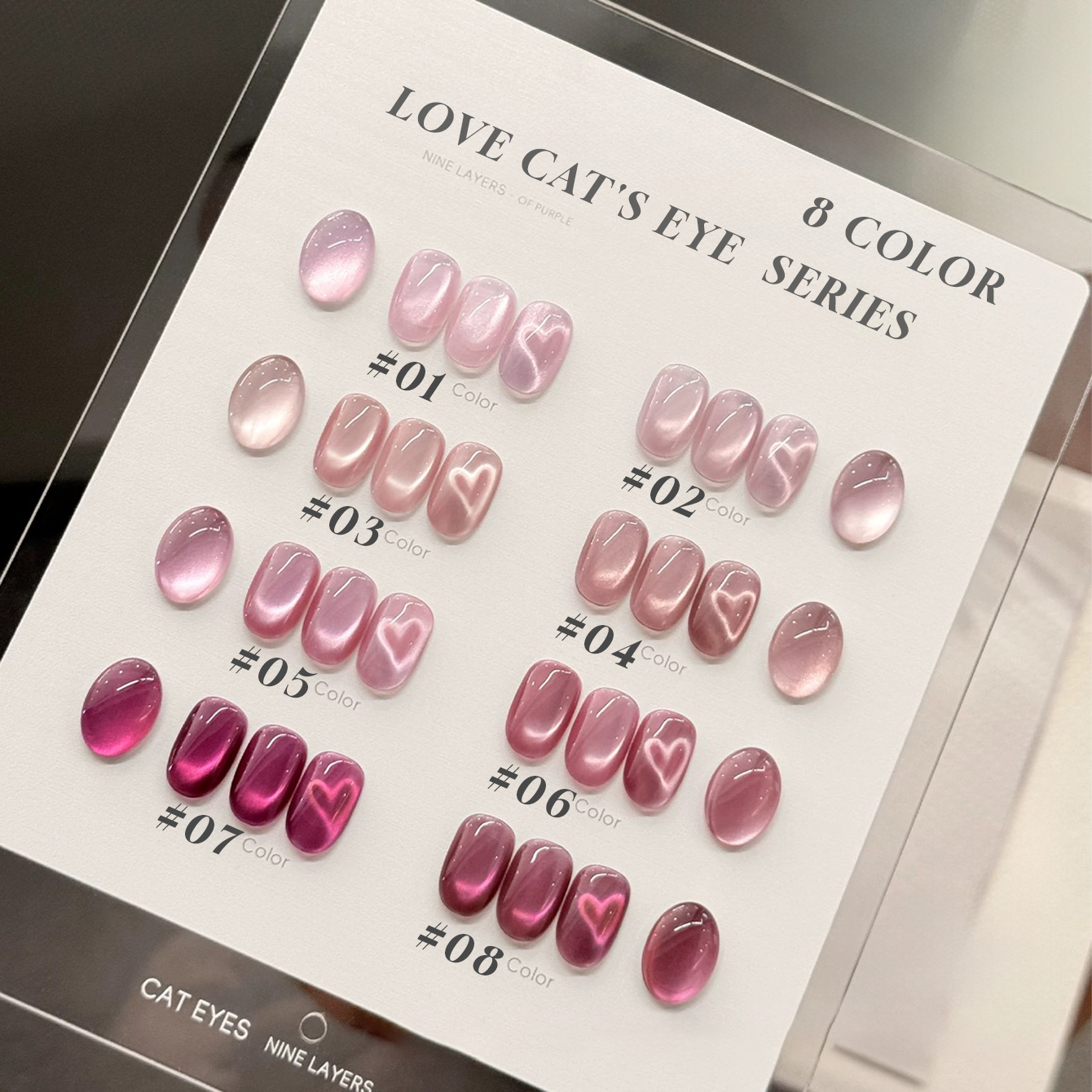 MIANEL 2026 Love-Struck Cat Ey - Nail Art Pink Cat Eye avis et prix
