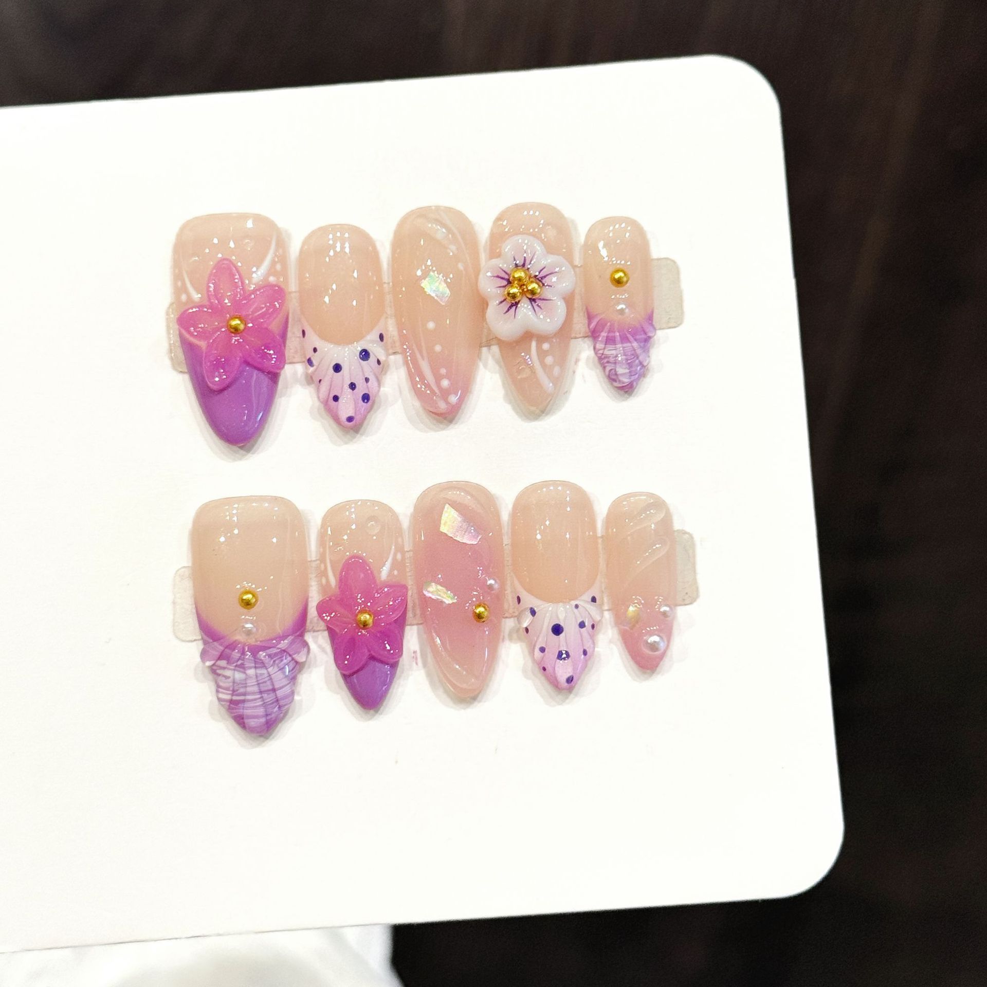 10Pcs Summer Lovely  Red Straw - Nail Art Love avis et prix