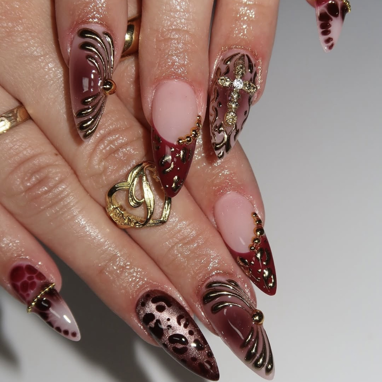 Medium fake nails for women gr - Nail Art Design avis et prix