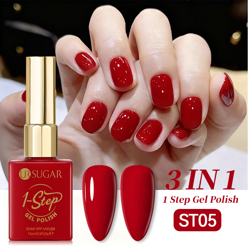 UR SUGAR 15ml Red 1-step Gel P - Nail Art One Stroke avis et prix