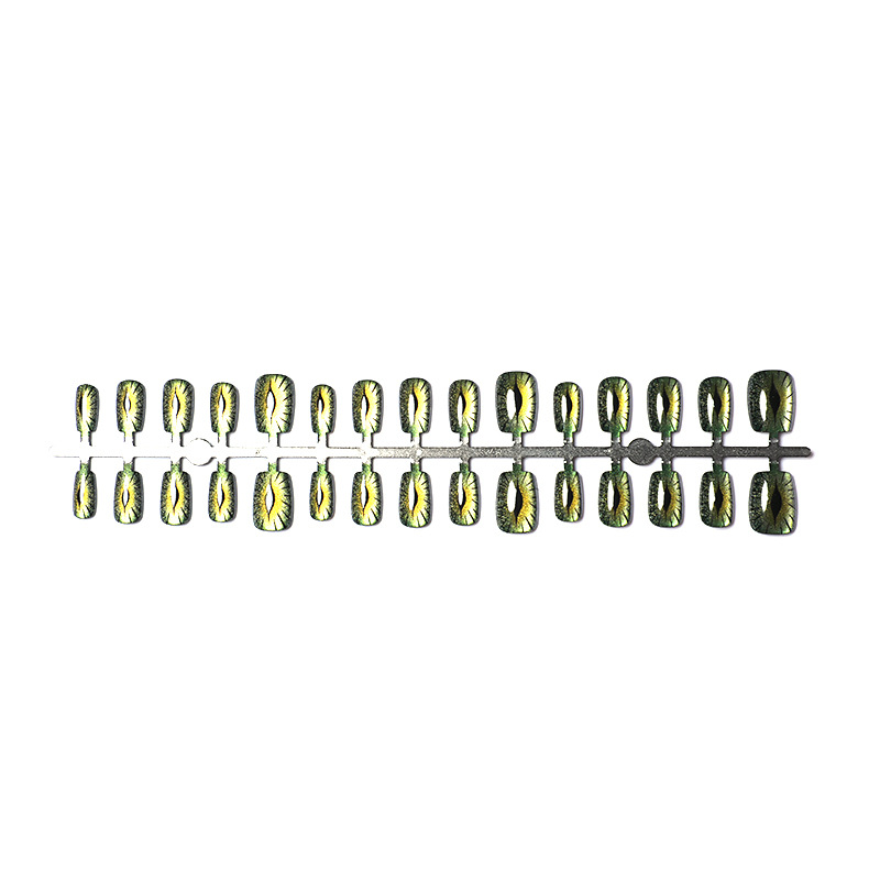 Short fake nails for women shi - Nail Art Full Cat Eye avis et prix