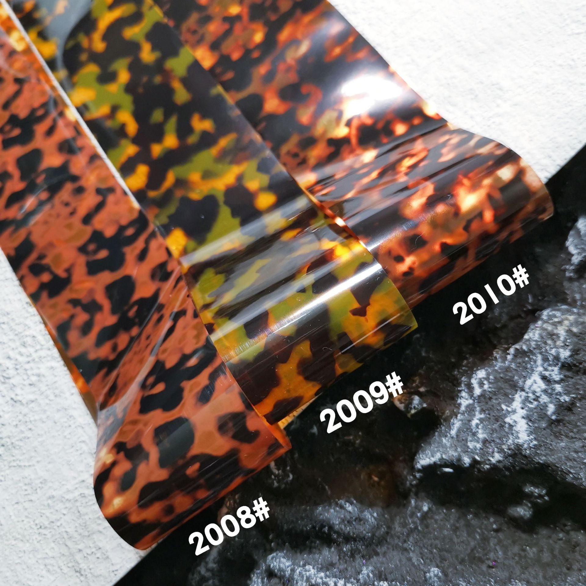 1roll 100CM*4CM Tortoise Shell - Nail Art Zebra Design avis et prix