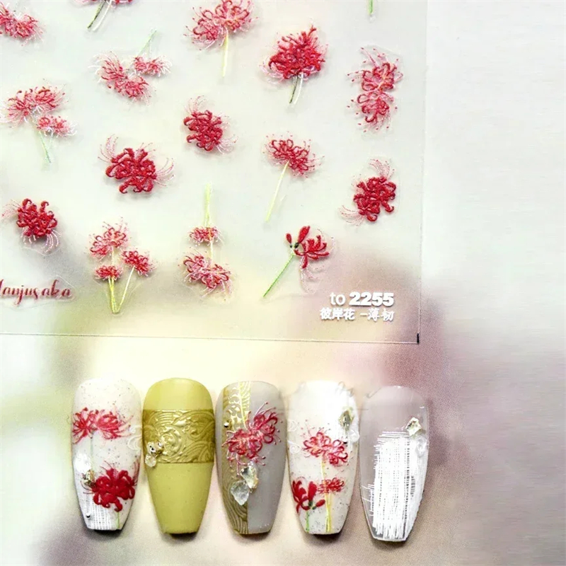 Love Red Petunia Lotus Flower  - Nail Art Love avis et prix
