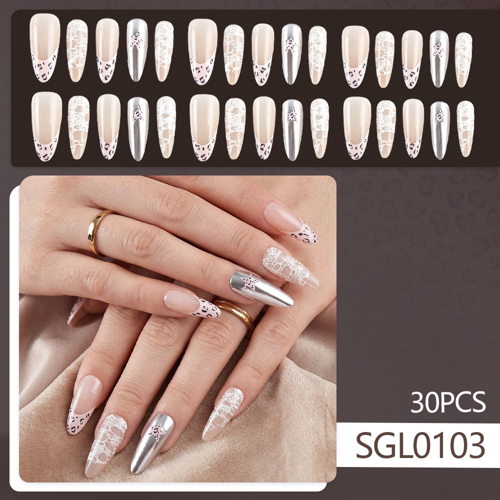 24Pcs fake nail art, daily spr - Nail Art Full Cat Eye avis et prix