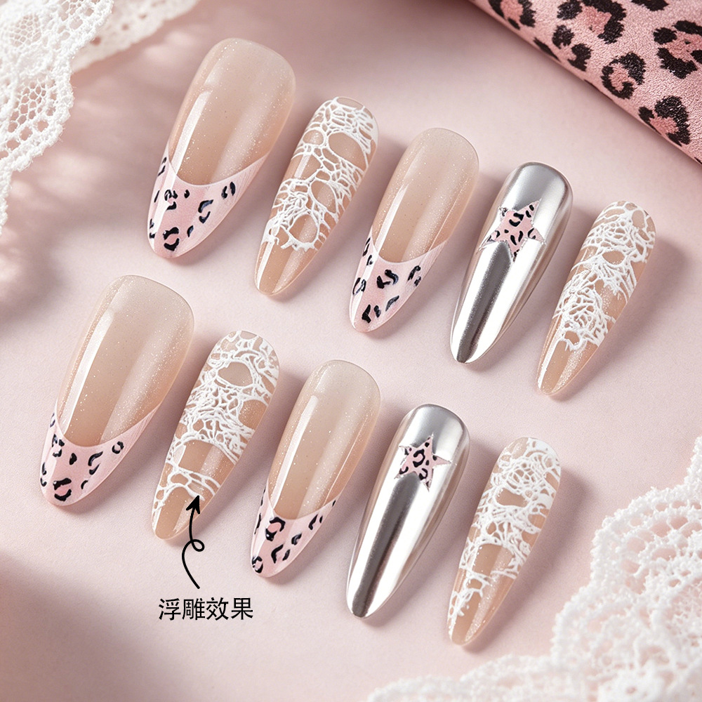 24Pcs fake nail art, daily spr - Nail Art Full Cat Eye avis et prix