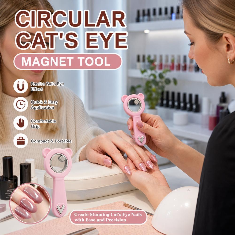 1/2Pcs 2-in-1 Hollow Cat Eye N - Nail Art Love avis et prix