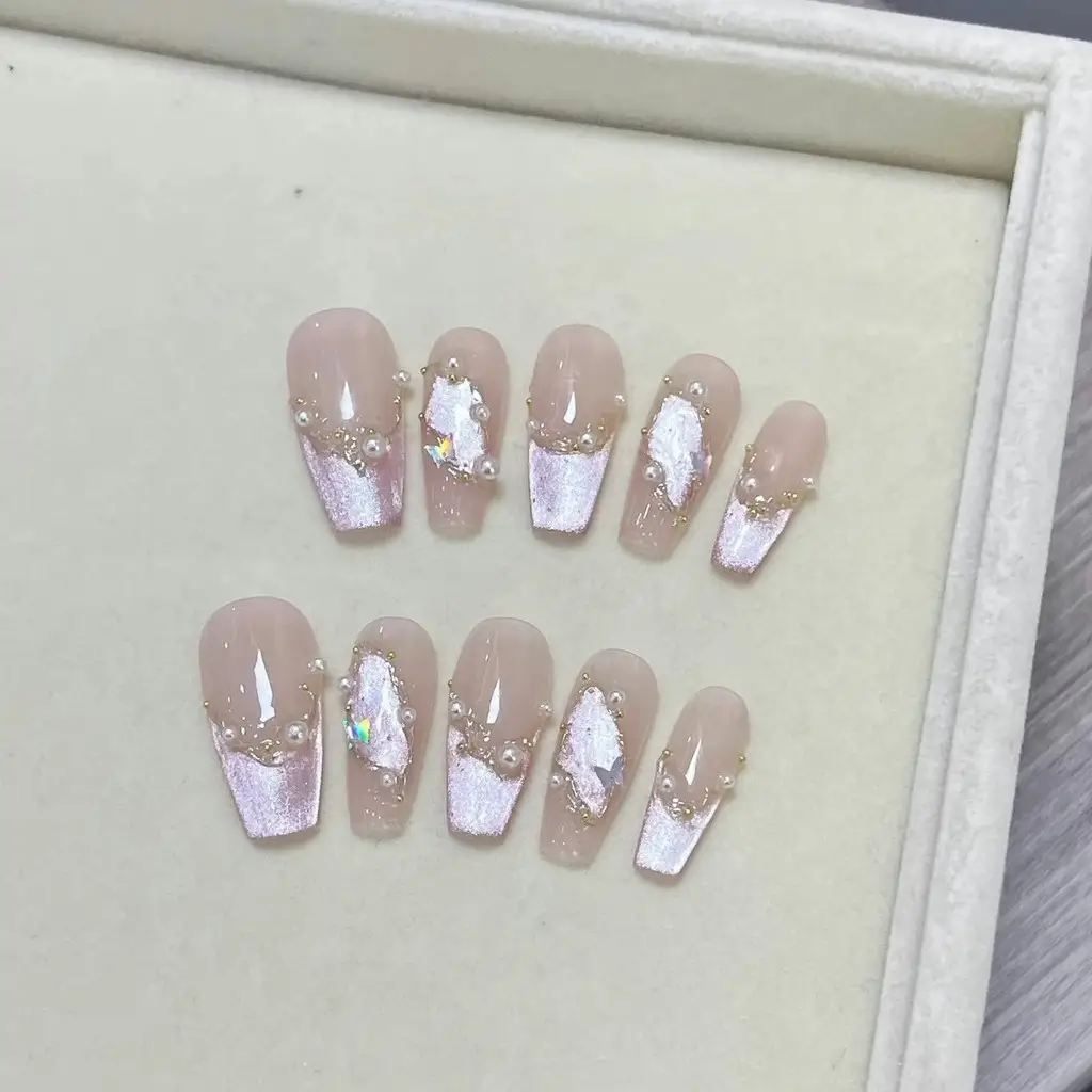 Glazed Moonlight Handmade Wear - Nail Art Pink Cat Eye avis et prix