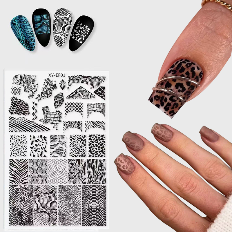 New Animal Image Snake Leopard - Nail Art Zebra Design avis et prix
