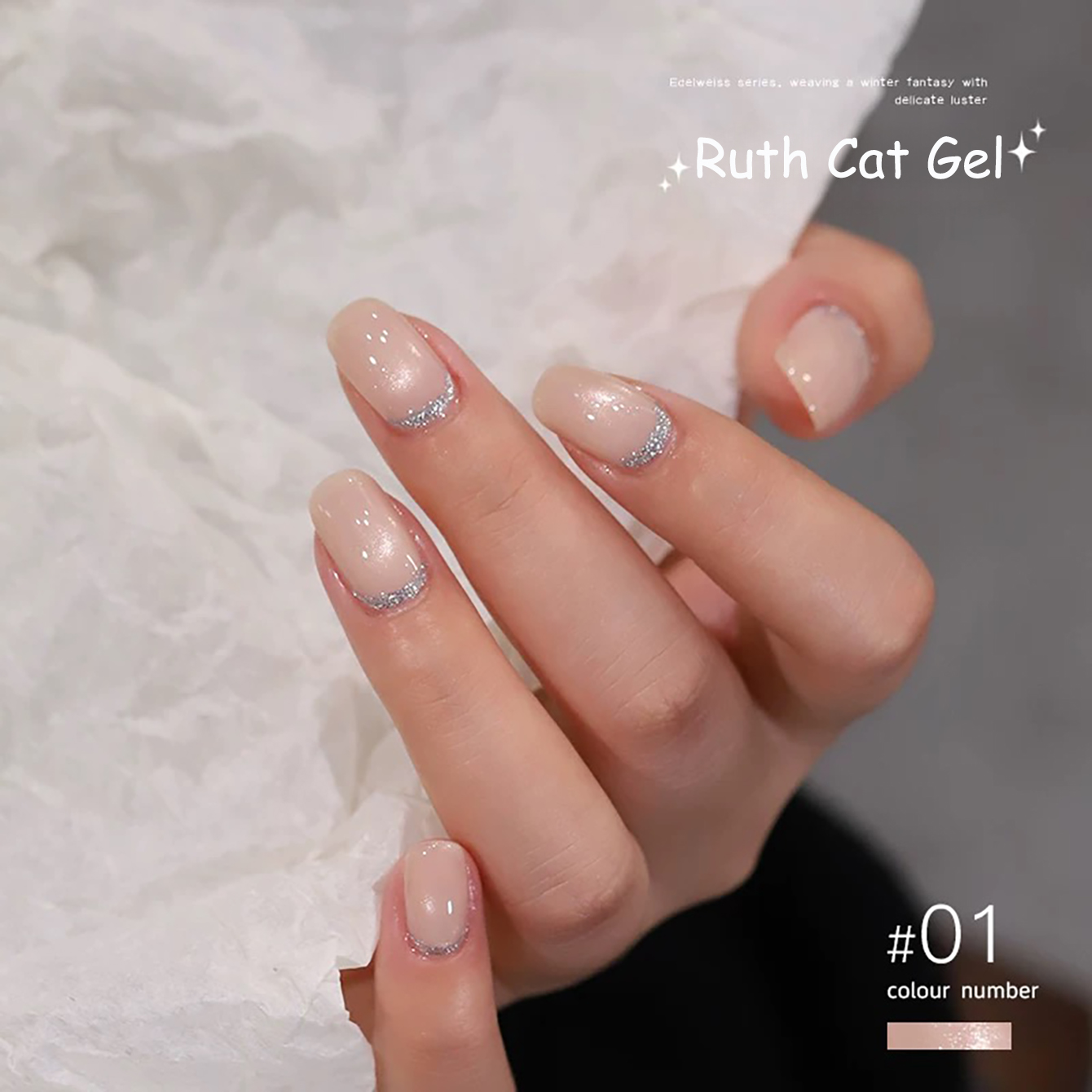 ZH 12ML 7-Color Ruth White Cat - Nail Art Trend 2026 avis et prix
