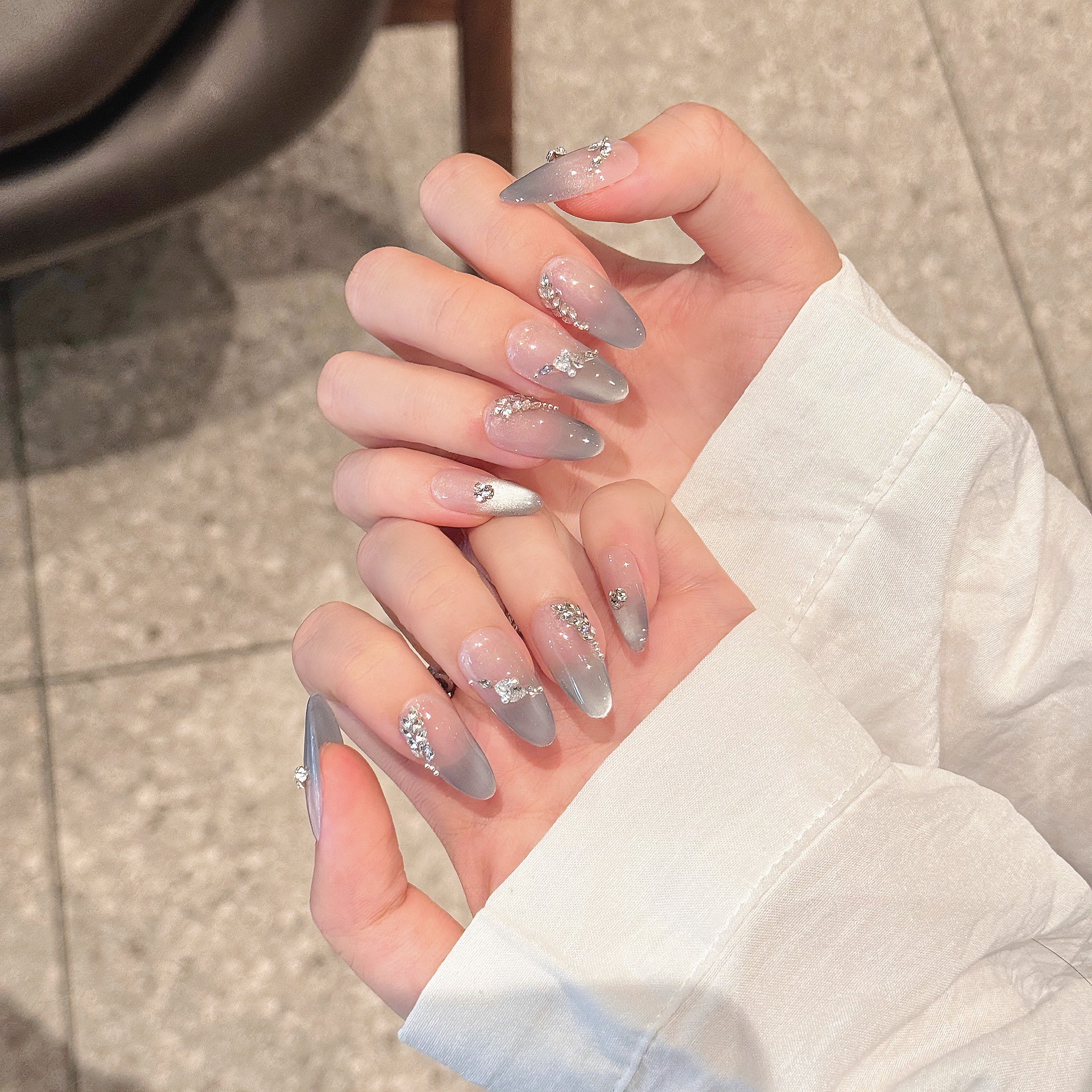 Handmade French Tips Fake Nail - Nail Art Design avis et prix