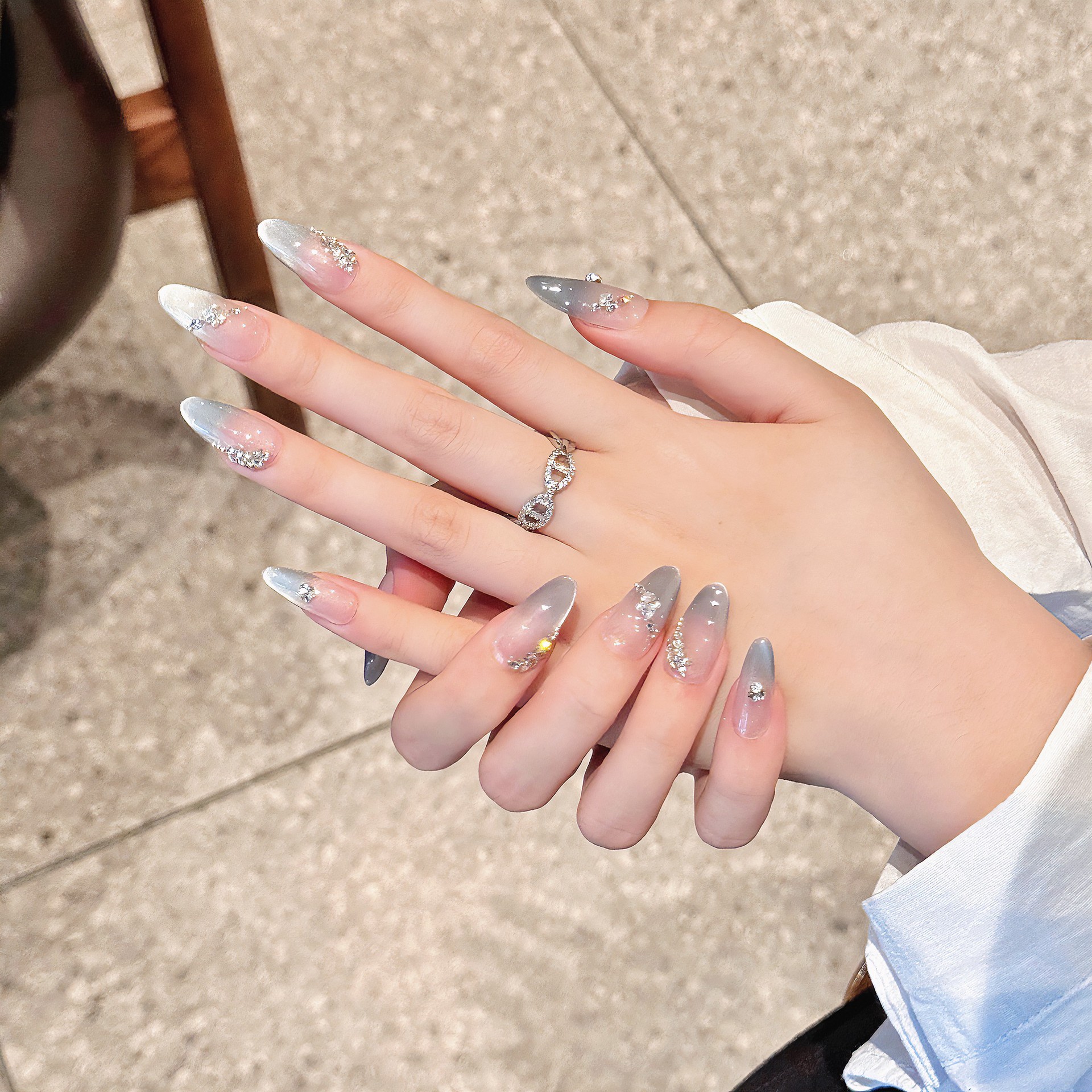 Handmade French Tips Fake Nail - Nail Art Design avis et prix