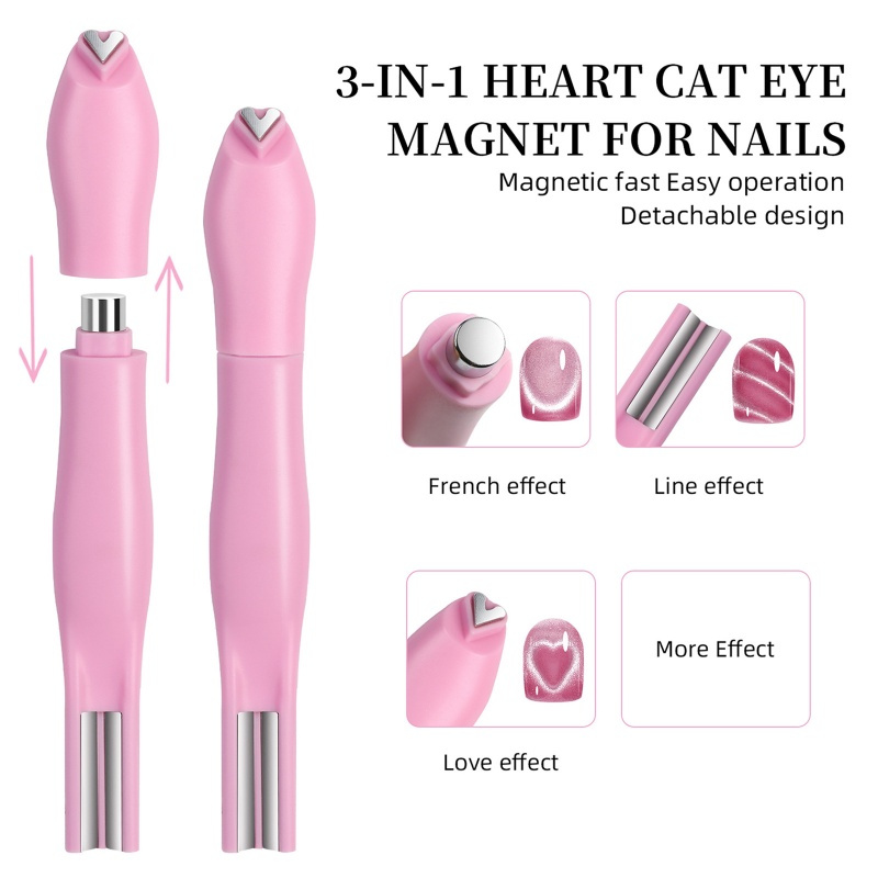 3 in 1 Cat Eye Nail Magnetic S - Nail Art Love avis et prix