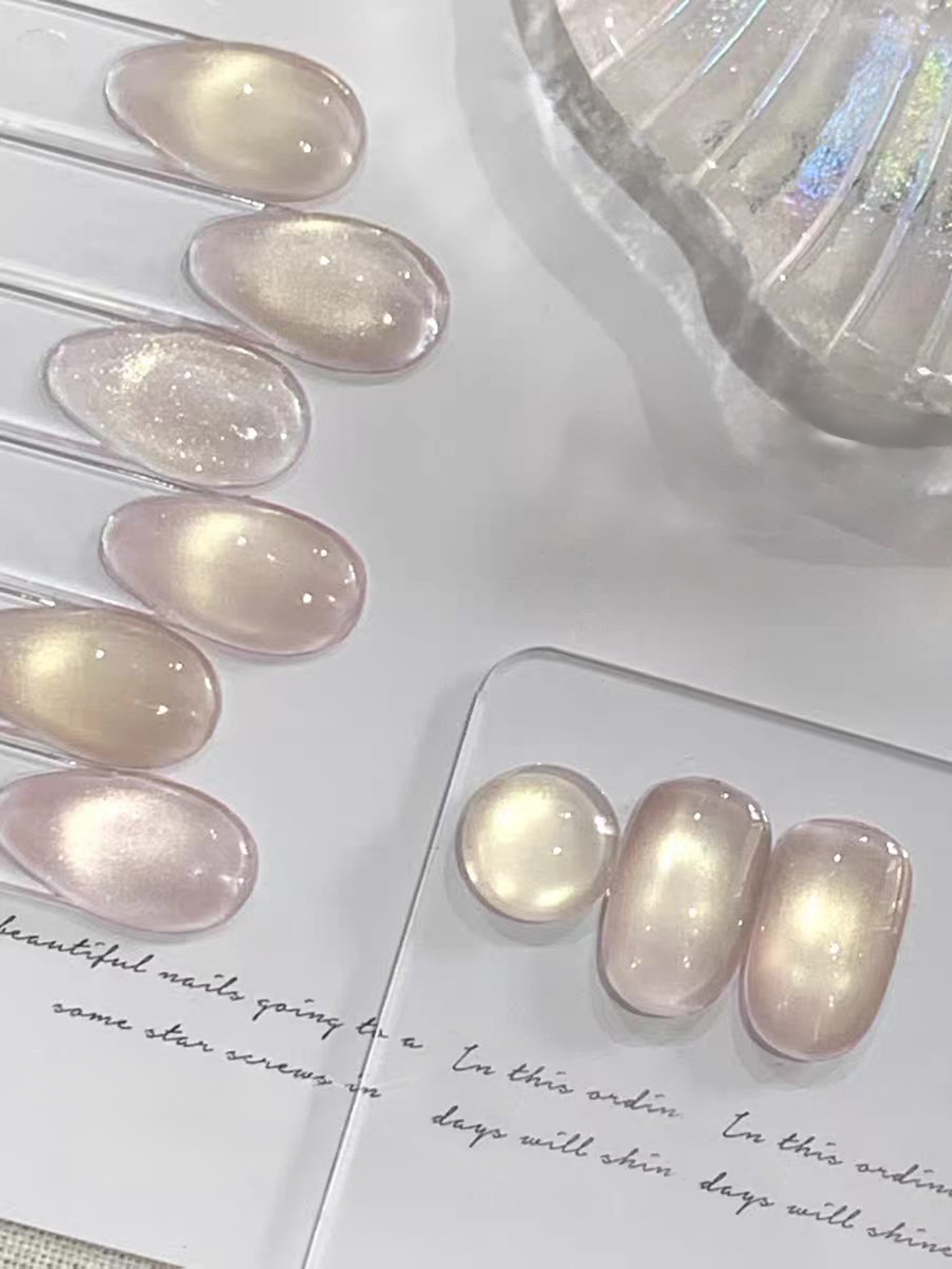 1-6pcs 12ml Icy Pink Cat Eye G - Nail Art Pink Cat Eye avis et prix